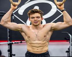 He is a fitness freak and works hard at the gym to maintain his six-pack abs.
